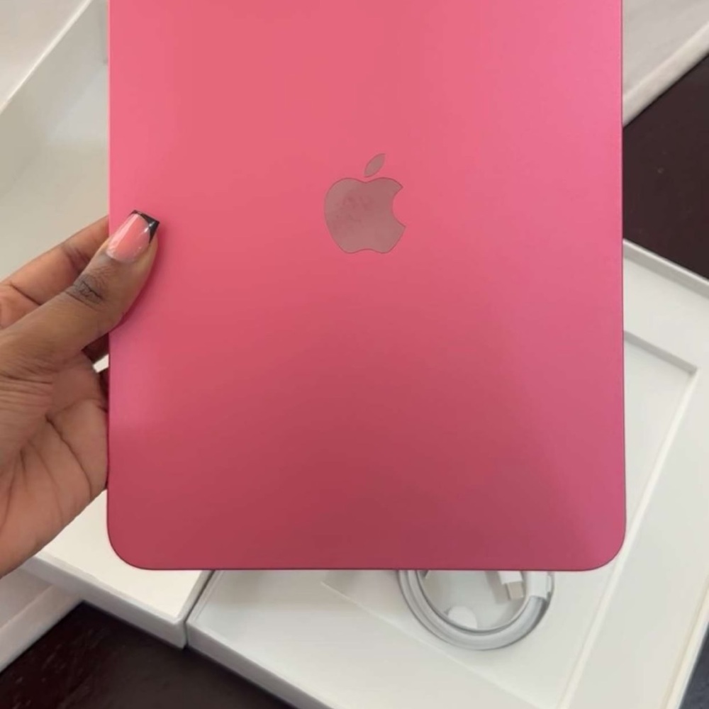Apple Tablet in Bold Pink